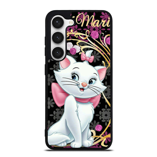 MARIE THE ARISTOCATS CAT FLORAL CARTOON Samsung Galaxy S23 Case Cover
