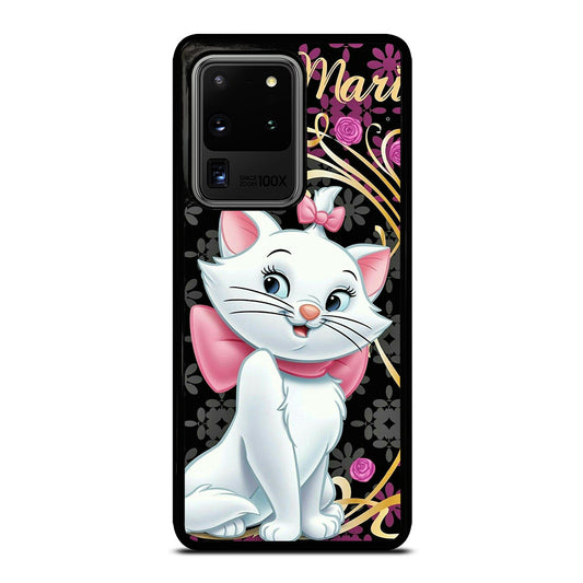 MARIE THE ARISTOCATS CAT FLORAL CARTOON Samsung Galaxy S20 Ultra Case Cover