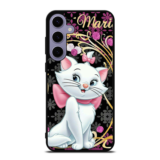 MARIE THE ARISTOCATS CAT FLORAL CARTOON Samsung Galaxy S24 Plus Case Cover