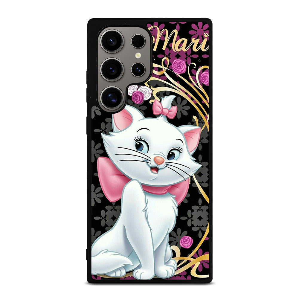 MARIE THE ARISTOCATS CAT FLORAL CARTOON Samsung Galaxy S24 Ultra Case Cover