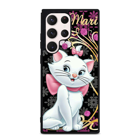 MARIE THE ARISTOCATS CAT FLORAL CARTOON Samsung Galaxy S23 Ultra Case Cover