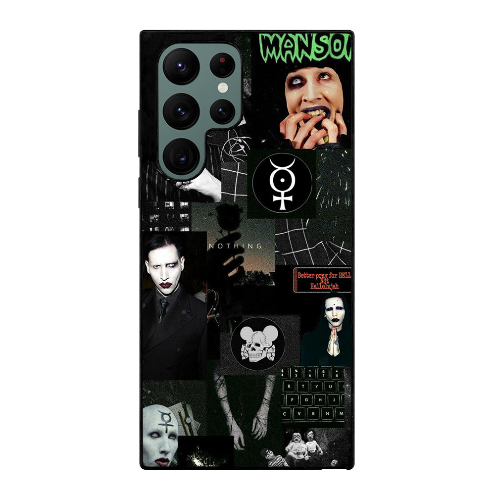 MARILYN MANSON COLLAGE Samsung Galaxy S22 Ultra Case Cover