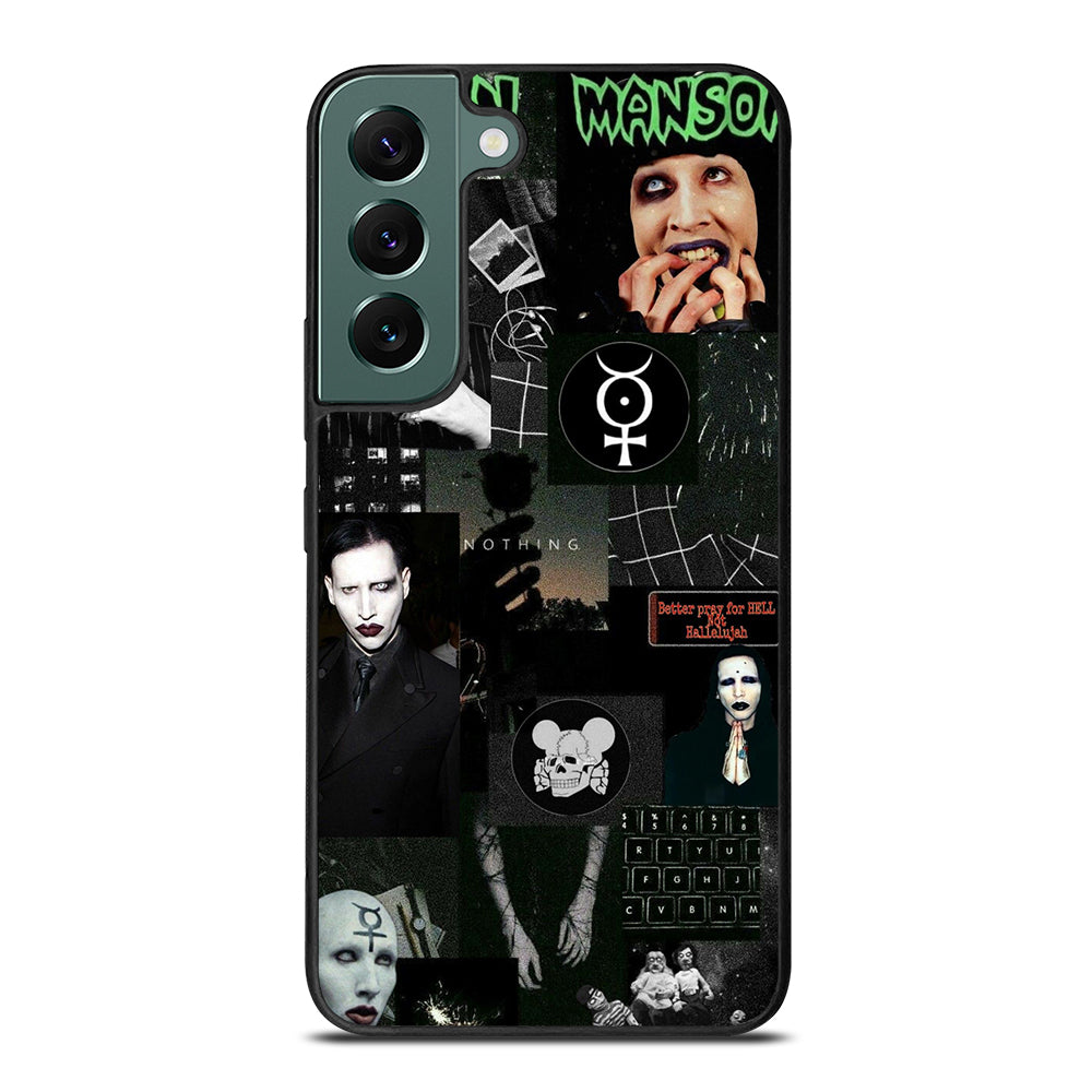 MARILYN MANSON COLLAGE Samsung Galaxy S22 Case Cover