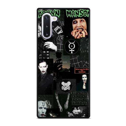 MARILYN MANSON COLLAGE Samsung Galaxy Note 10 Case Cover