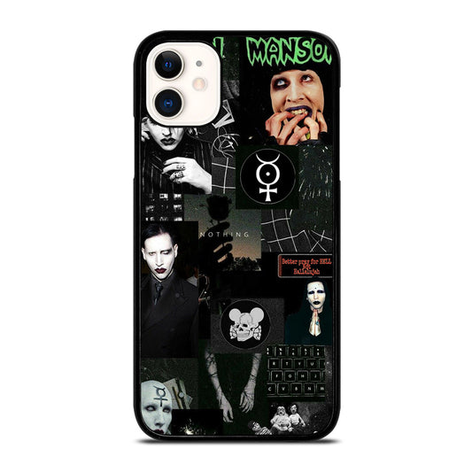 MARILYN MANSON COLLAGE iPhone 11 Case Cover