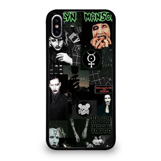 MARILYN MANSON COLLAGE iPhone XS Max Case Cover