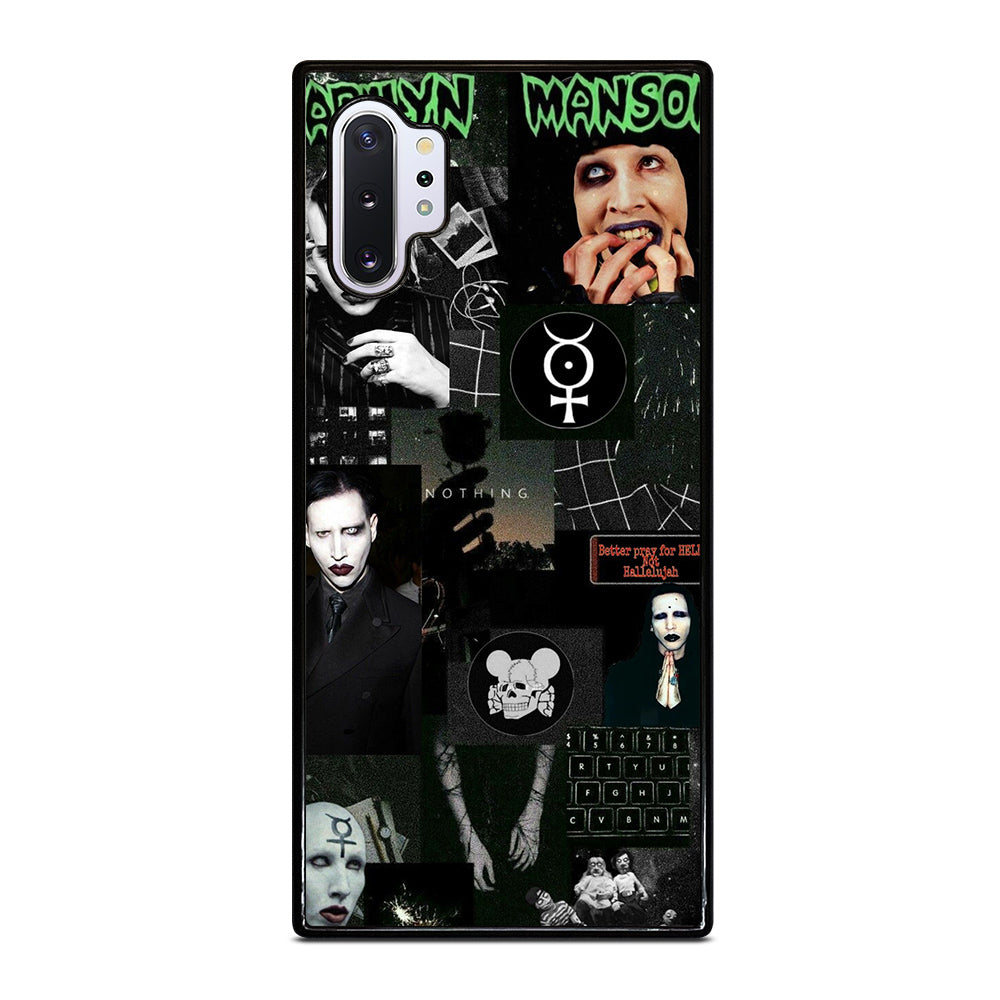 MARILYN MANSON COLLAGE Samsung Galaxy Note 10 Plus Case Cover
