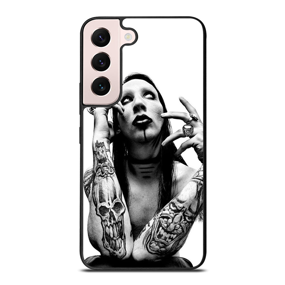 MARILYN MANSON SINGER Samsung Galaxy S22 Plus Case Cover