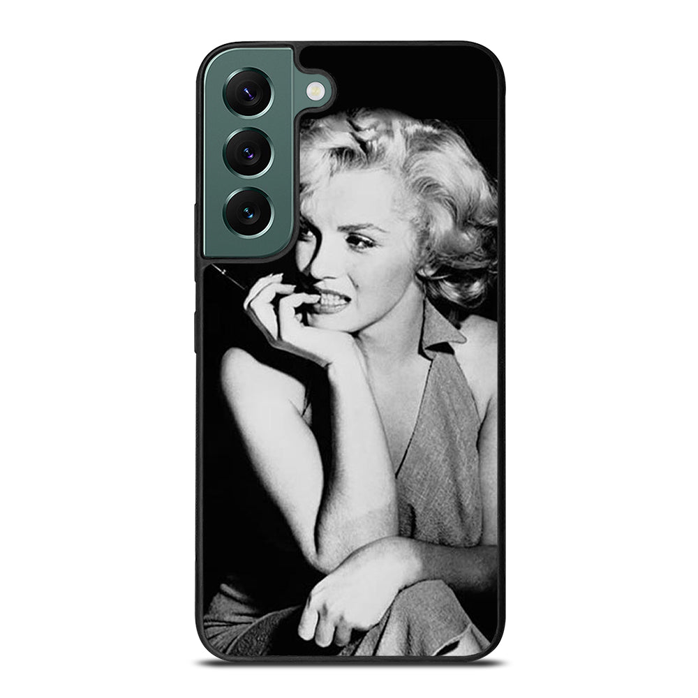 MARILYN MONROE BLACK WHITE Samsung Galaxy S22 Case Cover
