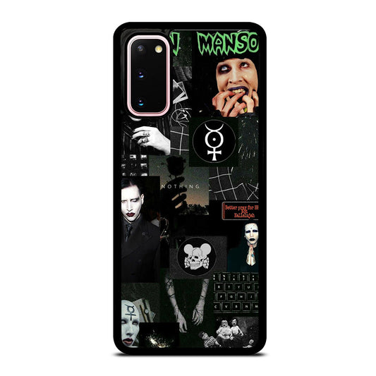 MARILYN MANSON COLLAGE Samsung Galaxy S20 Case Cover