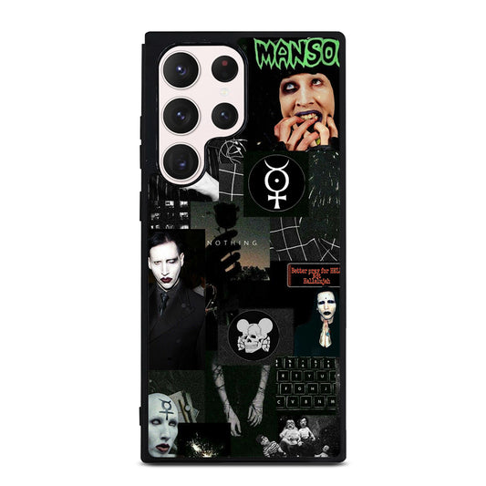 MARILYN MANSON COLLAGE Samsung Galaxy S23 Ultra Case Cover