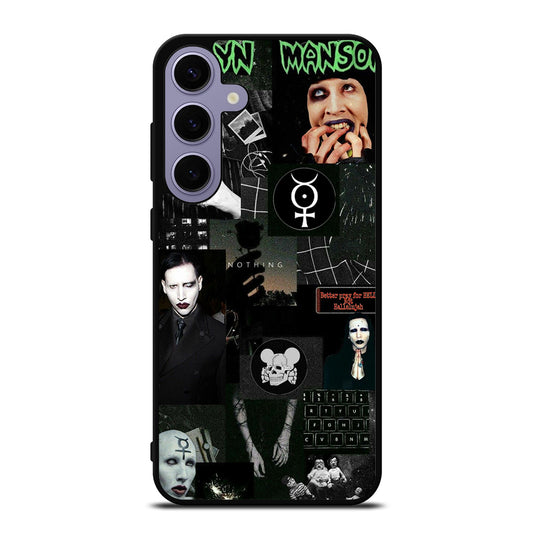 MARILYN MANSON COLLAGE Samsung Galaxy S24 Plus Case Cover
