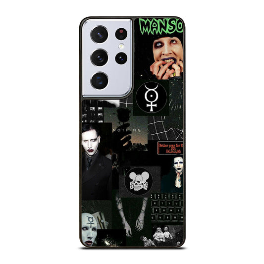 MARILYN MANSON COLLAGE Samsung Galaxy S21 Ultra Case Cover