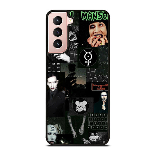 MARILYN MANSON COLLAGE Samsung Galaxy S21 Case Cover
