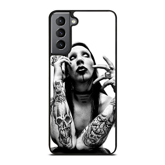 MARILYN MANSON SINGER Samsung Galaxy S21 Plus Case Cover