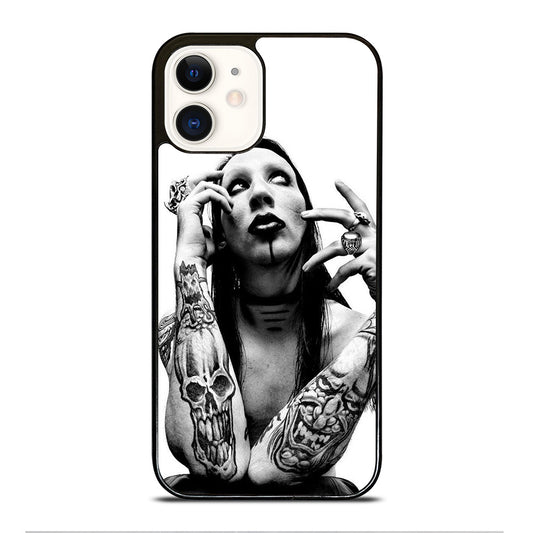 MARILYN MANSON SINGER iPhone 12 Case Cover