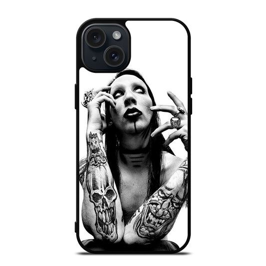 MARILYN MANSON SINGER iPhone 15 Plus Case Cover