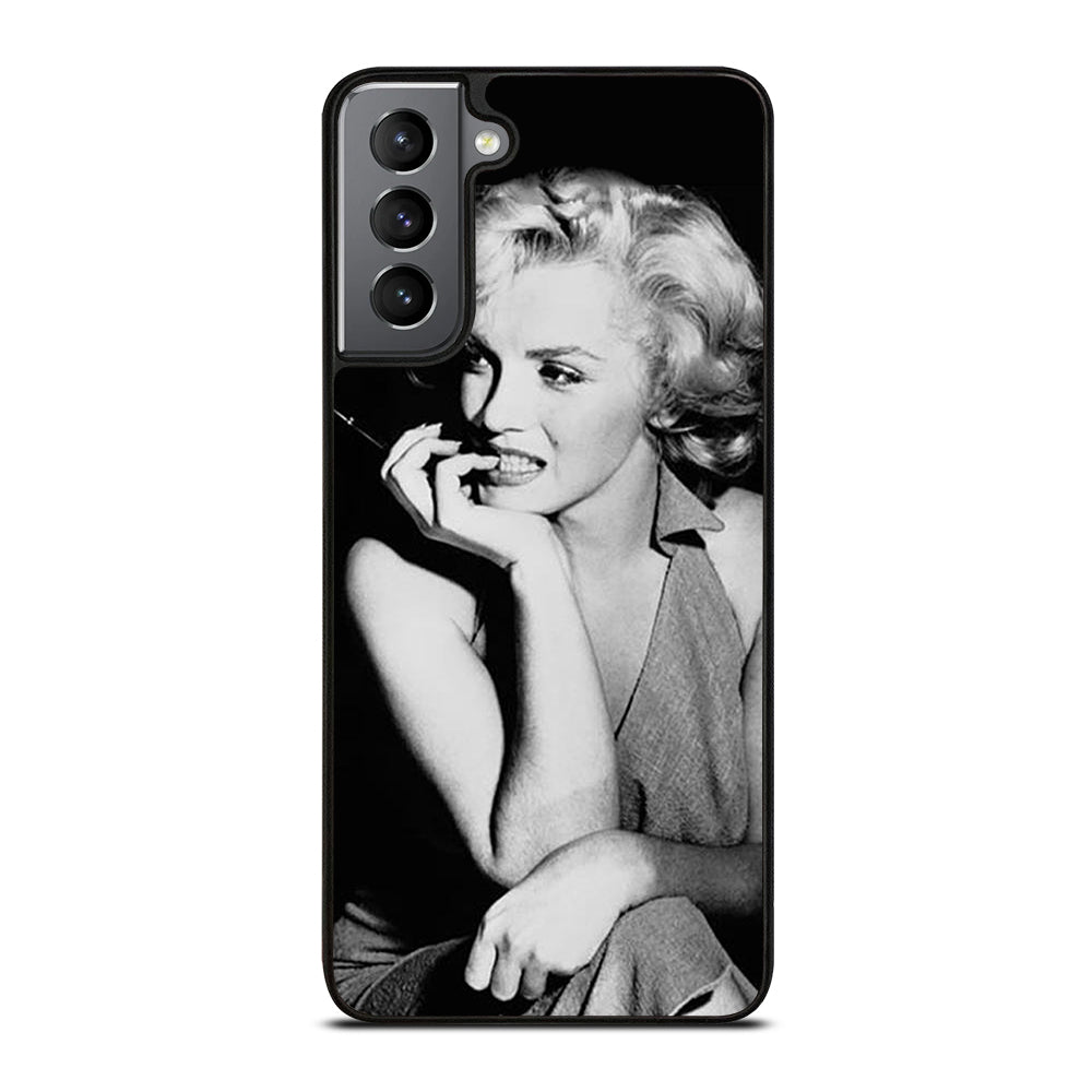 MARILYN MONROE BLACK WHITE Samsung Galaxy S21 Plus Case Cover