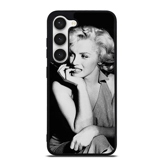 MARILYN MONROE BLACK WHITE Samsung Galaxy S23 Case Cover