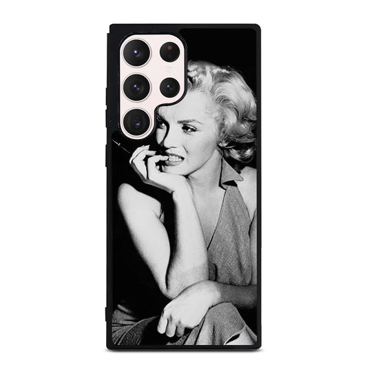 MARILYN MONROE BLACK WHITE Samsung Galaxy S23 Ultra Case Cover