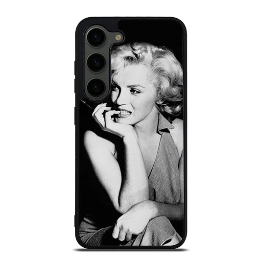 MARILYN MONROE BLACK WHITE Samsung Galaxy S23 Plus Case Cover