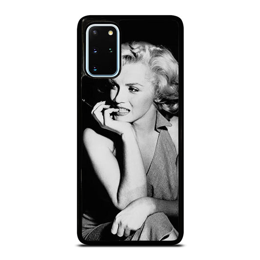 MARILYN MONROE BLACK WHITE Samsung Galaxy S20 Plus Case Cover