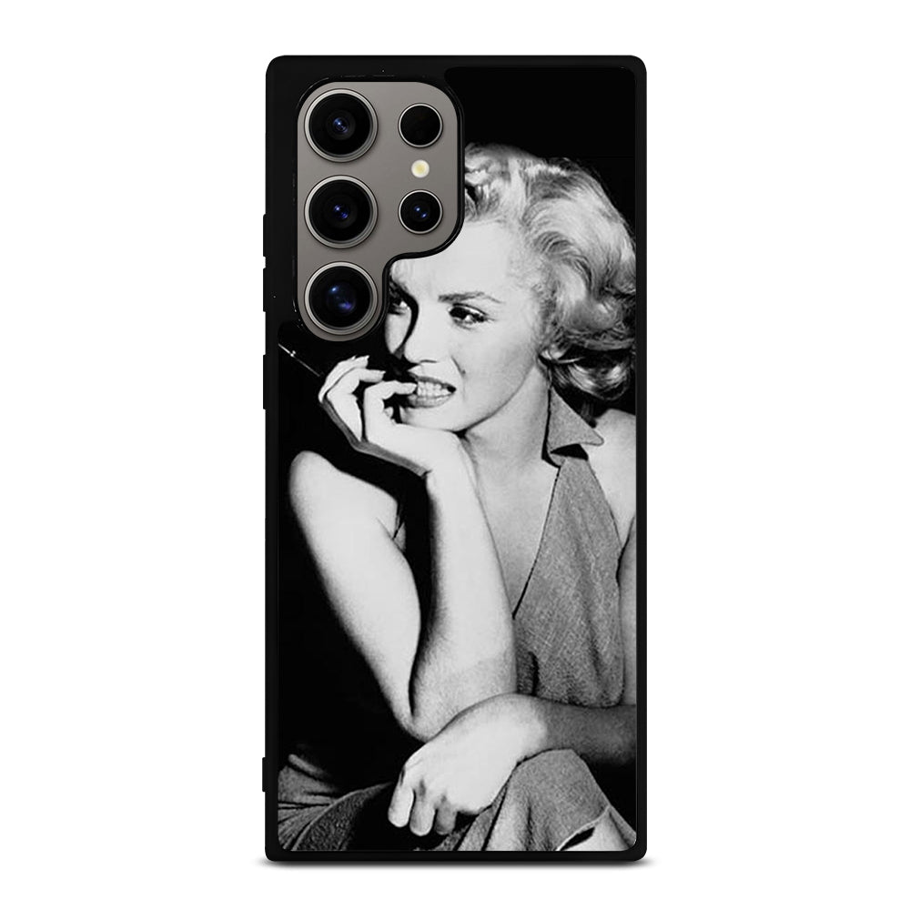 MARILYN MONROE BLACK WHITE Samsung Galaxy S24 Ultra Case Cover