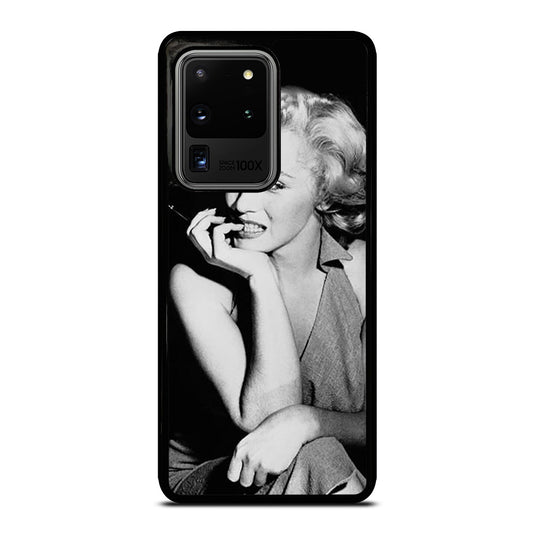 MARILYN MONROE BLACK WHITE Samsung Galaxy S20 Ultra Case Cover