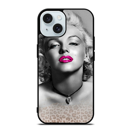MARILYN MONROE FACE iPhone 15 Case Cover