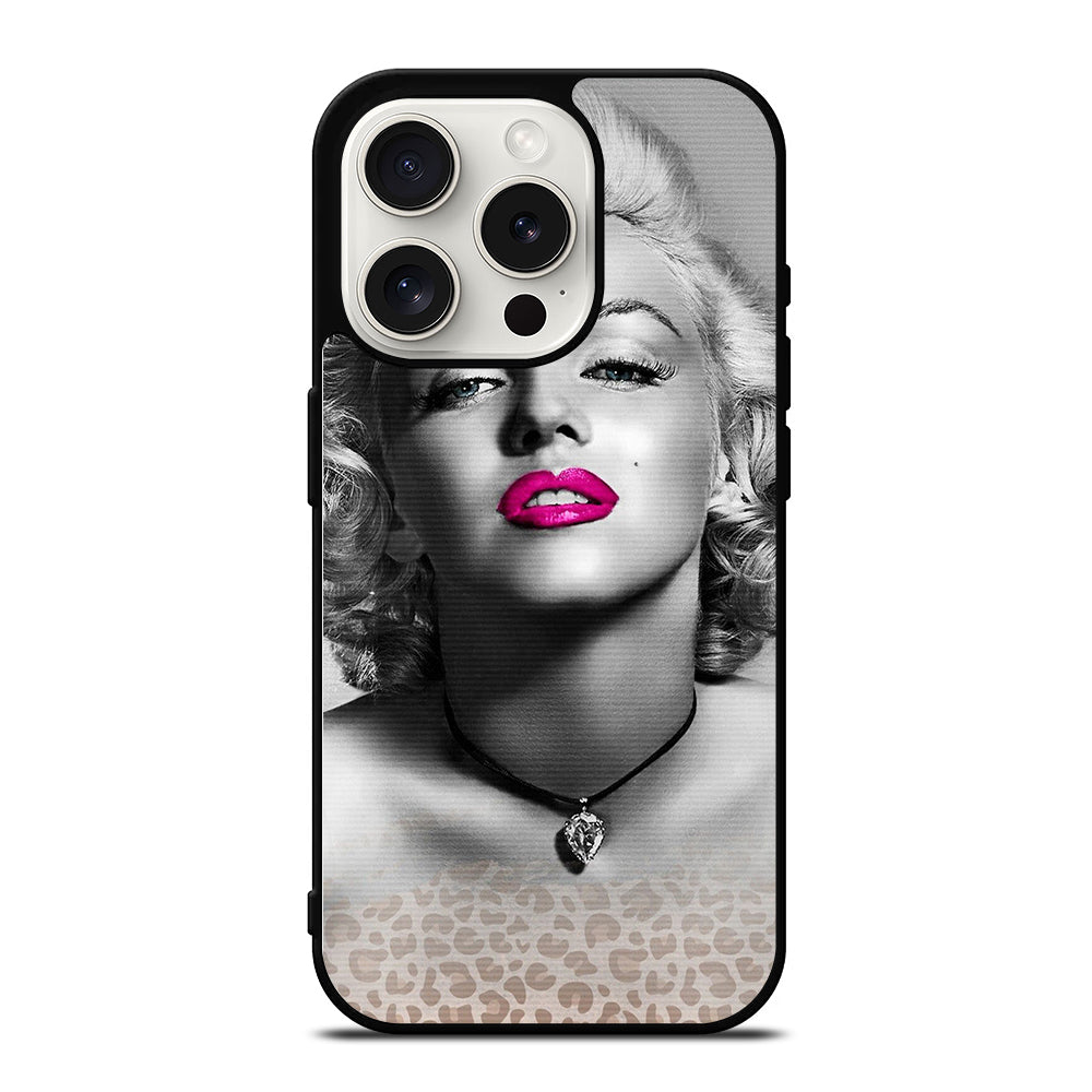 MARILYN MONROE FACE iPhone 15 Pro Case Cover