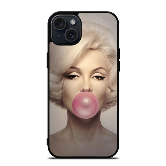 MARILYN MONROE GUM iPhone 15 Plus Case Cover