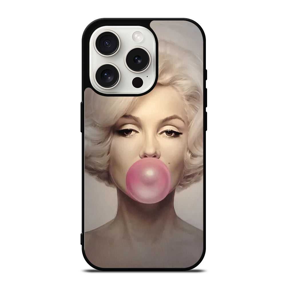 MARILYN MONROE GUM iPhone 15 Pro Case Cover