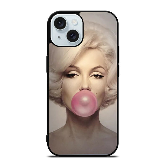 MARILYN MONROE GUM iPhone 15 Case Cover