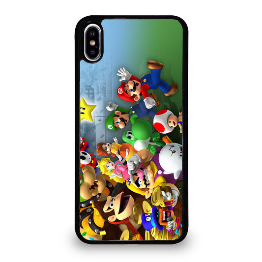 MARIO BROS ALL CHARACTER iPhone XS Max Case Cover