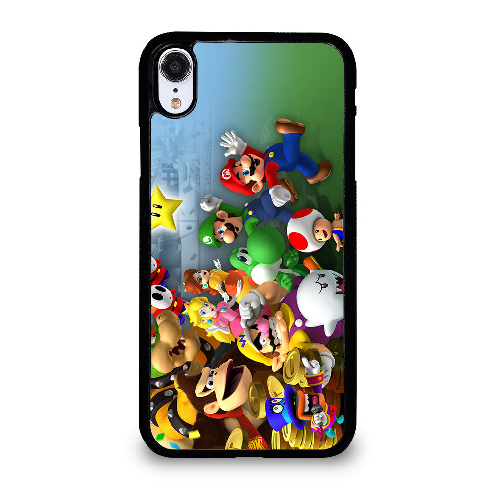 MARIO BROS ALL CHARACTER iPhone XR Case Cover