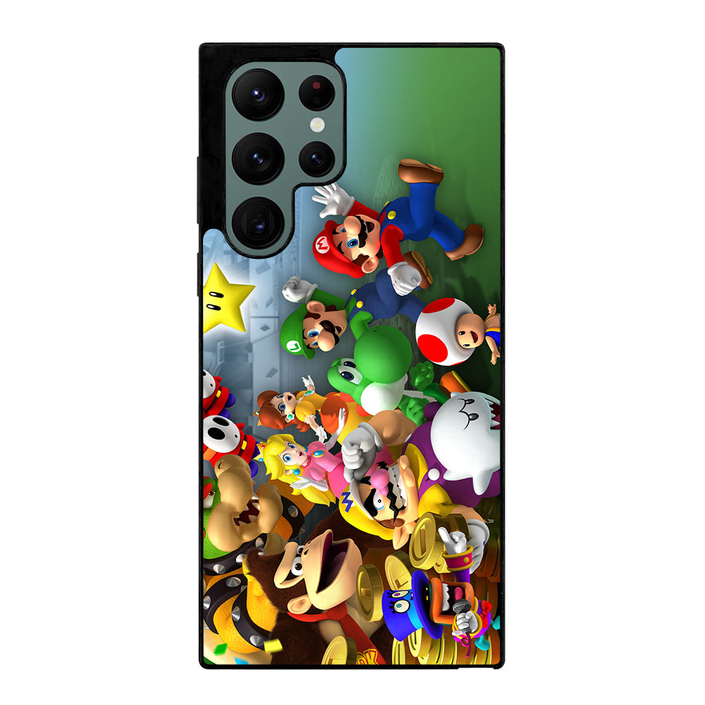 MARIO BROS ALL CHARACTER Samsung Galaxy S22 Ultra Case Cover