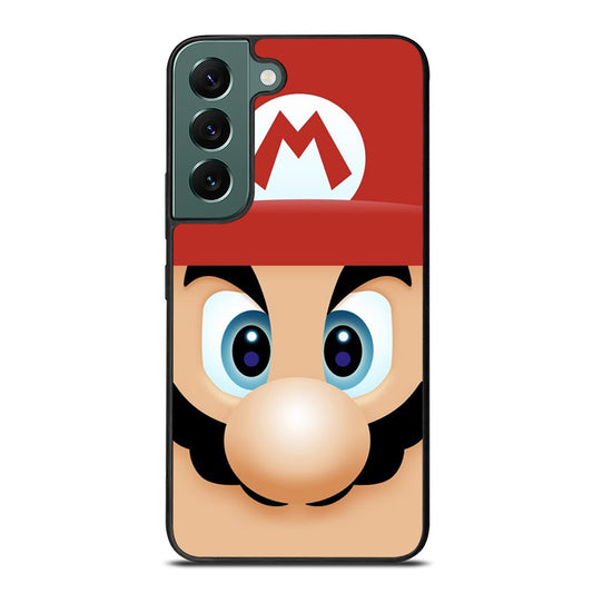 MARIO BROSS FACE Samsung Galaxy S22 Case Cover