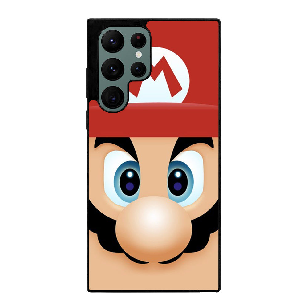 MARIO BROSS FACE Samsung Galaxy S22 Ultra Case Cover