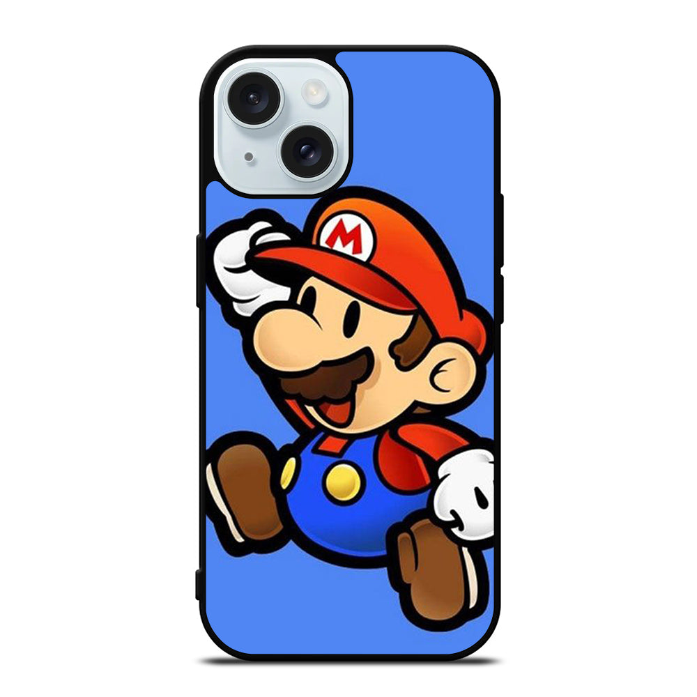 MARIO BROSS CARTOON iPhone 15 Case Cover