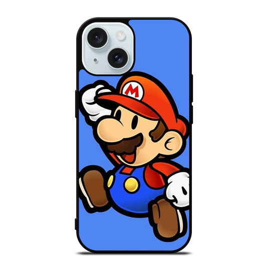 MARIO BROSS CARTOON iPhone 15 Case Cover