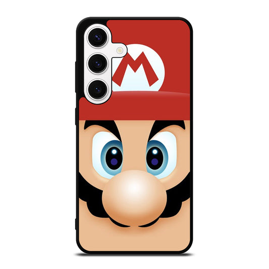 MARIO BROSS FACE Samsung Galaxy S24 Case Cover