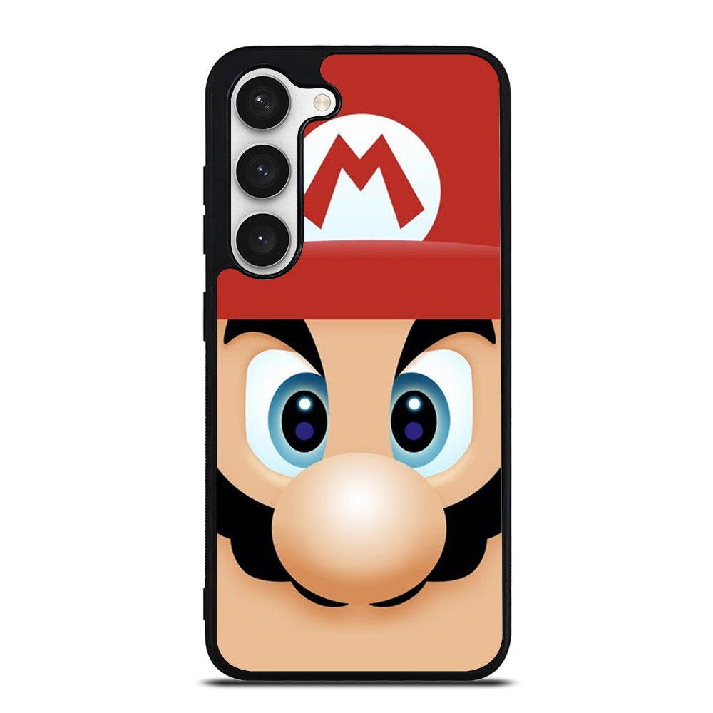 MARIO BROSS FACE Samsung Galaxy S23 Case Cover