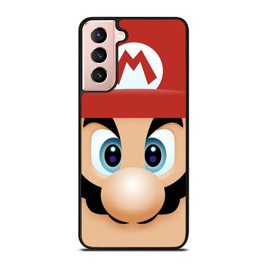 MARIO BROSS FACE Samsung Galaxy S21 Case Cover