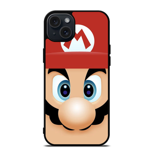 MARIO BROSS FACE iPhone 15 Plus Case Cover