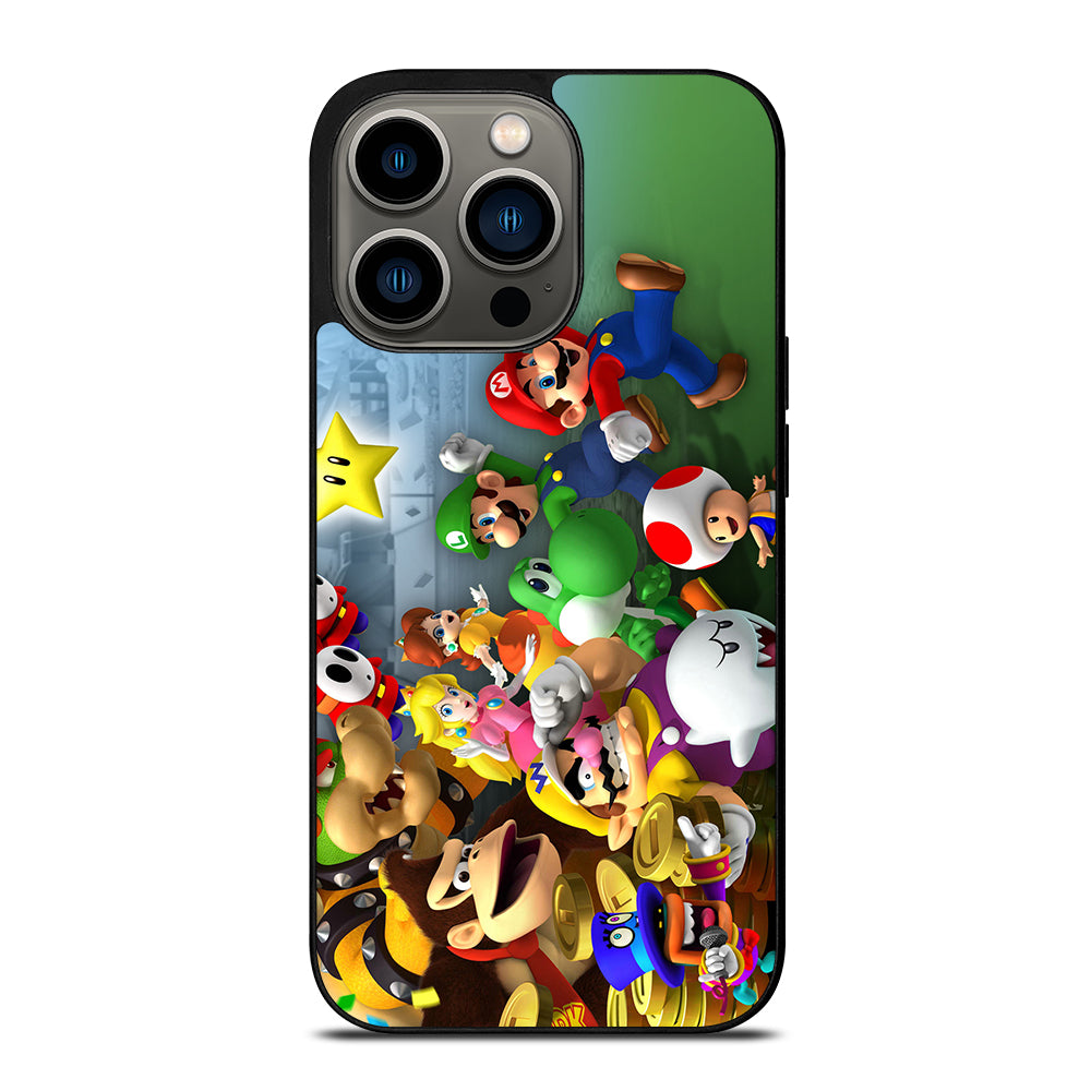MARIO BROS ALL CHARACTER iPhone 13 Pro Case Cover