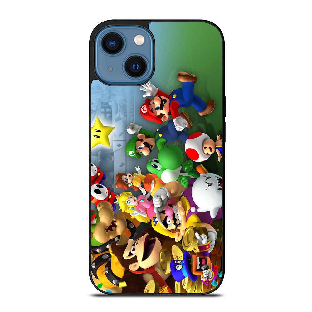MARIO BROS ALL CHARACTER iPhone 14 Case Cover