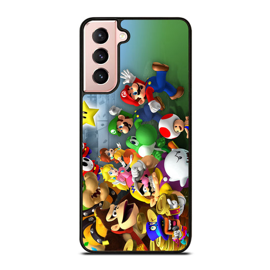 MARIO BROS ALL CHARACTER Samsung Galaxy S21 Case Cover