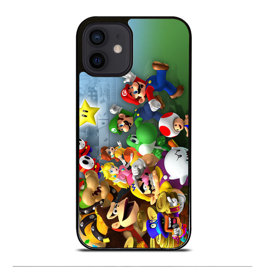 MARIO BROS ALL CHARACTER iPhone 12 Mini Case Cover