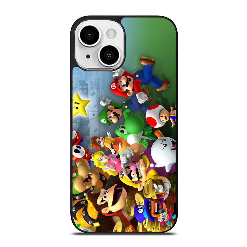 MARIO BROS ALL CHARACTER iPhone 13 Mini Case Cover