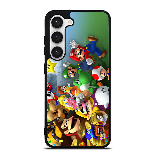 MARIO BROS ALL CHARACTER Samsung Galaxy S23 Case Cover